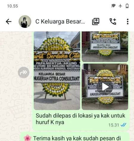 Pengiriman Papan Bunga Duka Cianjur