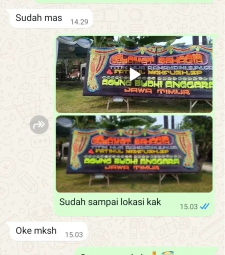 Pengiriman Papan Bunga Cianjur