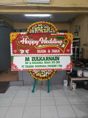 Papan Bunga di Cianjur