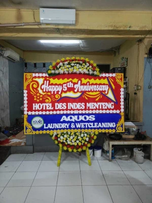Papan Bunga di Cianjur