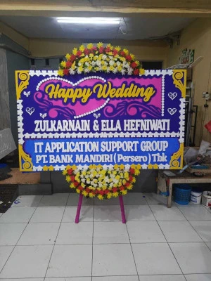 Papan Bunga di Cianjur
